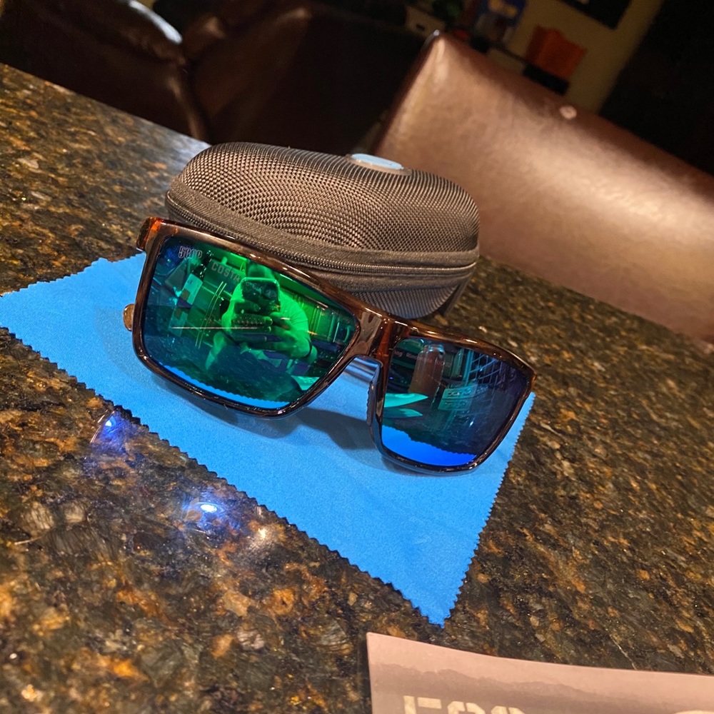 Costa sunglasses.